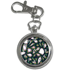 Fuzzy Abstract Art Urban Fragments Key Chain Watches by Celenk