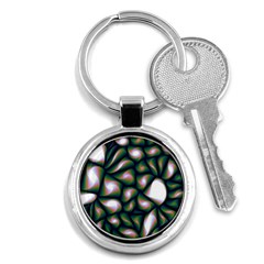 Fuzzy Abstract Art Urban Fragments Key Chains (round)  by Celenk