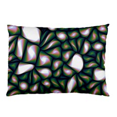 Fuzzy Abstract Art Urban Fragments Pillow Case by Celenk