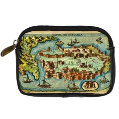 Medeival Ancient Map Fortress Digital Camera Cases by Celenk