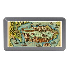 Medeival Ancient Map Fortress Memory Card Reader (mini) by Celenk