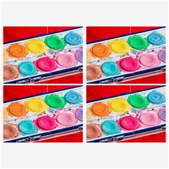 Palette Brush Paint Box Color Belt Buckles by Celenk