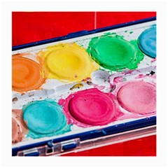 Palette Brush Paint Box Color Medium Glasses Cloth (2-side) by Celenk