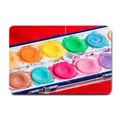 Palette Brush Paint Box Color Small Doormat  by Celenk