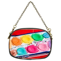 Palette Brush Paint Box Color Chain Purses (one Side)  by Celenk