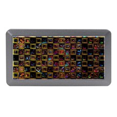 Kaleidoscope Pattern Abstract Art Memory Card Reader (mini) by Celenk