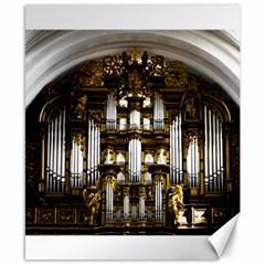 Organ Church Music Organ Whistle Canvas 8  X 10  by Celenk