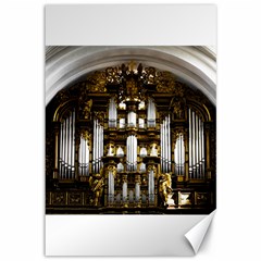 Organ Church Music Organ Whistle Canvas 12  X 18   by Celenk