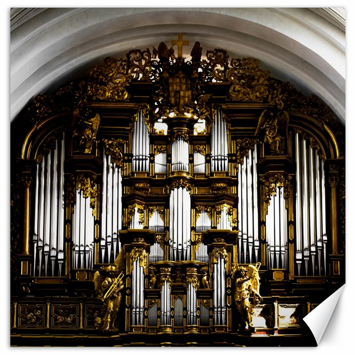 Organ Church Music Organ Whistle Canvas 20  x 20  