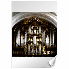 Organ Church Music Organ Whistle Canvas 24  X 36  by Celenk