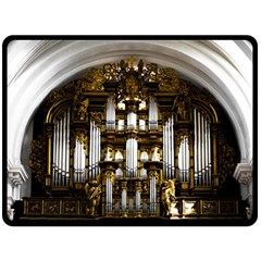 Organ Church Music Organ Whistle Fleece Blanket (large)  by Celenk