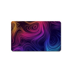 Abstract Pattern Art Wallpaper Magnet (name Card) by Celenk