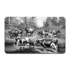 Holstein Fresian Cows Fresian Cows Magnet (rectangular) by Celenk