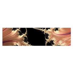 Fractal Art Design Pattern Texture Satin Scarf (oblong) by Celenk