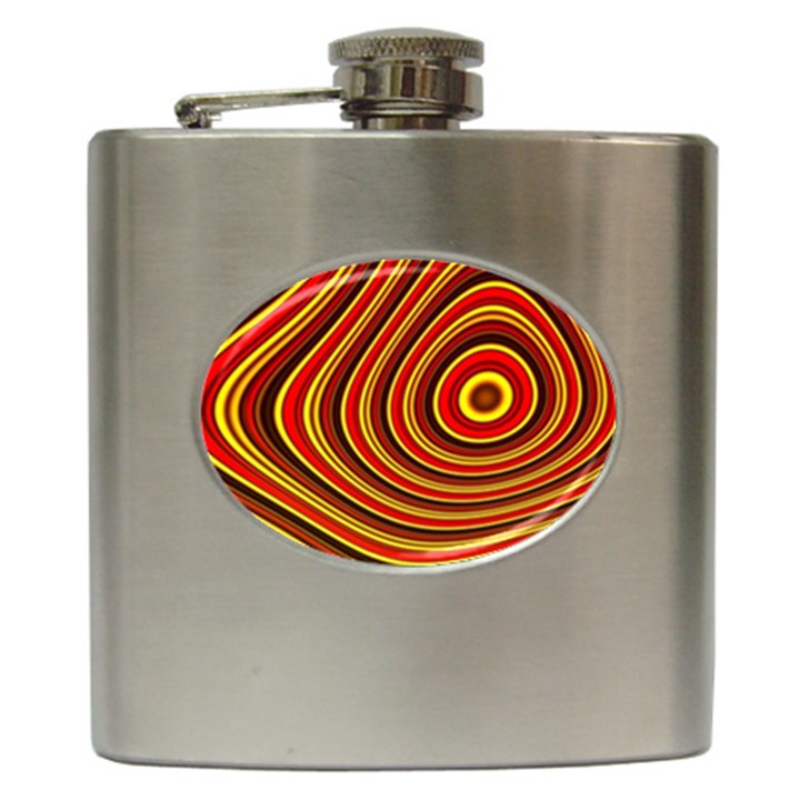 Fractal Art Mathematics Generated Hip Flask (6 oz)