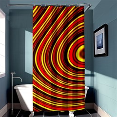 Fractal Art Mathematics Generated Shower Curtain 36  X 72  (stall)  by Celenk