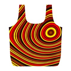 Fractal Art Mathematics Generated Full Print Recycle Bags (l)  by Celenk