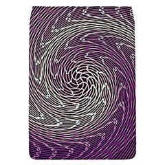 Graphic Abstract Lines Wave Art Flap Covers (s)  by Celenk