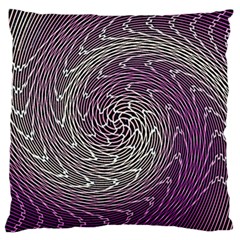 Graphic Abstract Lines Wave Art Standard Flano Cushion Case (two Sides) by Celenk