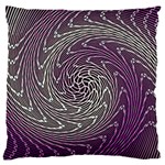 Graphic Abstract Lines Wave Art Standard Flano Cushion Case (Two Sides) Front