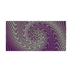 Graphic Abstract Lines Wave Art Yoga Headband by Celenk