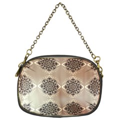 Flower Pattern Pattern Art Chain Purses (one Side)  by Celenk