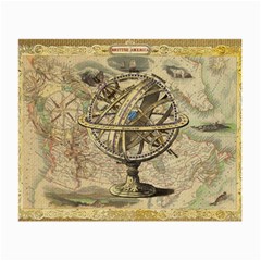 Map Compass Nautical Vintage Small Glasses Cloth by Celenk