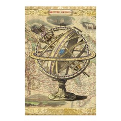 Map Compass Nautical Vintage Shower Curtain 48  X 72  (small) 