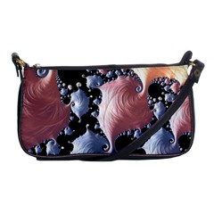 Fractal Art Design Fantasy Science Shoulder Clutch Bags by Celenk