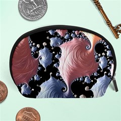 Fractal Art Design Fantasy Science Accessory Pouches (large)  by Celenk