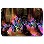 Fractal Colorful Background Large Doormat  30 x20  Door Mat