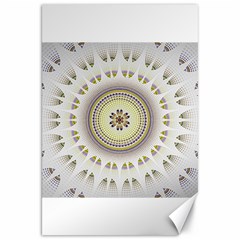 Mandala Fractal Decorative Canvas 20  X 30   by Celenk