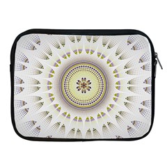 Mandala Fractal Decorative Apple Ipad 2/3/4 Zipper Cases by Celenk