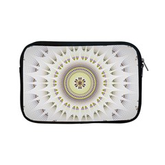 Mandala Fractal Decorative Apple Ipad Mini Zipper Cases by Celenk