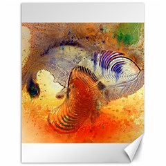 Dirty Dirt Image Spiral Wave Canvas 18  X 24   by Celenk