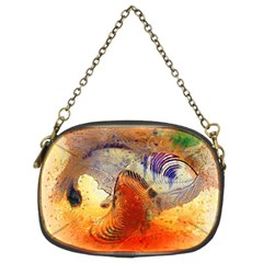 Dirty Dirt Image Spiral Wave Chain Purses (two Sides)  by Celenk