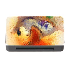 Dirty Dirt Image Spiral Wave Memory Card Reader With Cf by Celenk