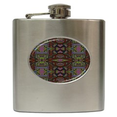 Pattern Abstract Art Decoration Hip Flask (6 Oz)