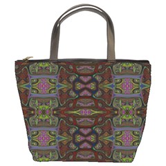 Pattern Abstract Art Decoration Bucket Bags