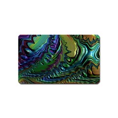 Fractal Art Background Image Magnet (name Card) by Celenk