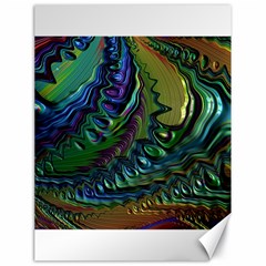 Fractal Art Background Image Canvas 18  X 24   by Celenk