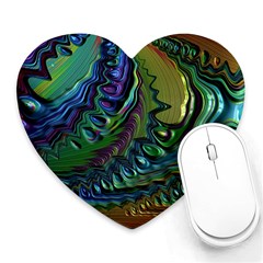 Fractal Art Background Image Heart Mousepads by Celenk