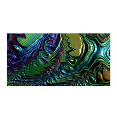 Fractal Art Background Image Satin Wrap by Celenk