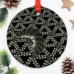 Batik Traditional Heritage Indonesia Ornament (round) by Celenk