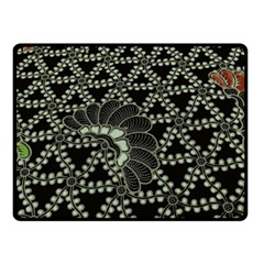 Batik Traditional Heritage Indonesia Fleece Blanket (small) by Celenk