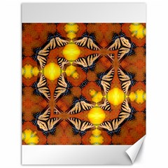 Dancing Butterfly Kaleidoscope Canvas 18  X 24   by Celenk