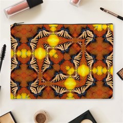 Dancing Butterfly Kaleidoscope Cosmetic Bag (xl) by Celenk