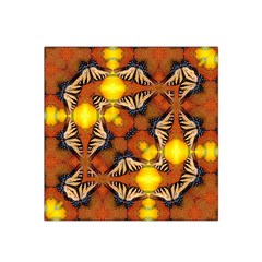 Dancing Butterfly Kaleidoscope Satin Bandana Scarf by Celenk