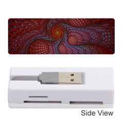 Fractal Red Fractal Art Digital Art Memory Card Reader (Stick) 