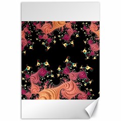 Fractal Fantasy Art Design Swirl Canvas 24  X 36  by Celenk